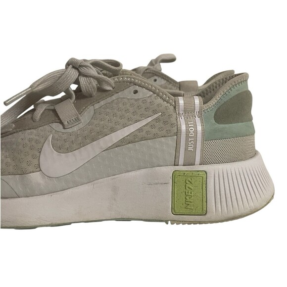 Nike Reposto Women's Size 9 Ivory & Mint Mesh Athletic Shoes Sneakers CZ5630-013 - Picture 11 of 13